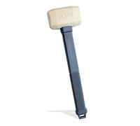 Edma, Maillet Premium Multiusage, Tête Multiangle à Bords Chanfreinés, Poignée Ergonomique Antidérapante, 250 g