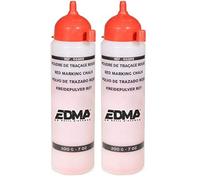Edma Poudre de Traçage, Rouge, 200 g (Lot de 2)