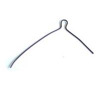 Ressort pour cisaille plate - Fil mï¿½tallique courbï¿½ avec crochet - Compatible 1015 (101555)