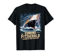 Edmund Fitzgerald La légende du lac Supérieur T-Shirt