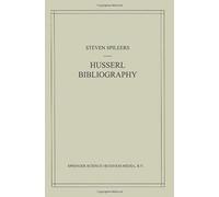 Edmund Husserl Bibliography