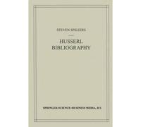 Edmund Husserl Bibliography