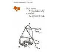 Edmund Husserl's Origin Of Geometry