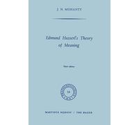 Edmund Husserl's Theory Of Meaning