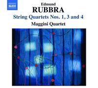 Edmund Rubbra : Quatuors à cordes n°1, 3 et 4