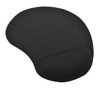 Ednet Gel Mouse Pad - Tapis de souris avec repose-poignets - noir Noir G