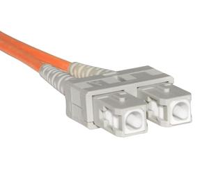 Ednet lkscsc2505 Câble Fibre Optique SC à SC, Multi-Mode Duplex OM2 50/125, 5 m