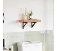 EDNRSOG Plateau de table en bois d'acacia, 60 x 20 x 4 cm, non traité | Bois dur massif, facile d'entretien, polyvalent à combiner avec des supports, couleur naturelle