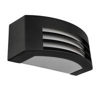 EDO Applique Murale Exterieur GARDI, lampe murale en aluminium noir IP54, applique murale avec douille E27, max. 1x40 Watt, Eclairage Décoration Lumière, lampe d'entrée pour ampoules LED, EDO777352