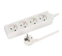 EDO, Barrette de Connexion - Logan White 4-Fold Cable Type E French 5m, Barrette de Connexion 5m, Barrette de Connexion 4-Fold, Barrette de Connexion 5m multiprise rallonge EDO777556
