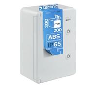 EDO Boîtier de Jonction Étanche de Distribution IP65 200x300x130 mm Gris