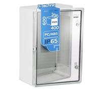 EDO Boîtier de Jonction Étanche de Distribution IP65 400x600x200 mm Gris