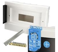 EDO Coffret Électrique Apparent 1 Rangée pour 12 Modules IP40 IK07