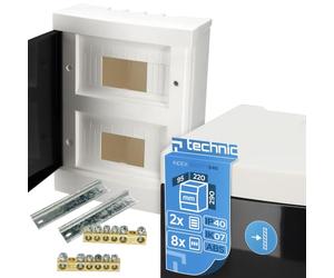 EDO Coffret Électrique Apparent 2 Rangée pour 16 Modules IP40 IK07