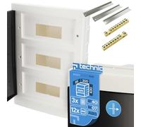 EDO Coffret Électrique Apparent 3 Rangée pour 36 Modules IP40 IK07