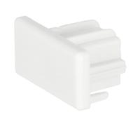 EDO Embout pour Rails System MEVA PRO Système Capuchons de Rail 1 Phases Rail Monophasé avec MEVA PRO System-Éclairage Accessoires de Rail pour Système Blanc