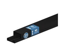 EDO Goulotte de Câble 15x10 mm Cache-Câble Noir 2m