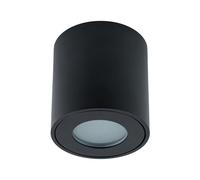 EDO Klars EDO777339 Plafonnier LED rond étanche IP44 pour salle de bain Culot GU10 230 V Montage en saillie