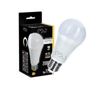 EDO MARI B Lampe LED 18W 3000K Blanc Chaud, Ampoule Connectée E27, Ampoule LED E27 3000K, Ampoules Économiques Non Dimmable, 2000lm, 1 Pièce, Modèle: EDO777506