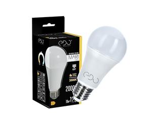 EDO MARI B Lampe LED 18W 3000K Blanc Chaud, Ampoule Connectée E27, Ampoule LED E27 3000K, Ampoules Économiques Non Dimmable, 2000lm, 1 Pièce, Modèle: EDO777506