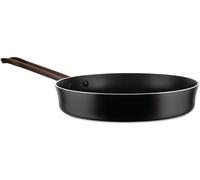 Edo Pu113/24 B Poêle À Manche Long En Aluminium Avec Revêtement Antiadhésif Manche En Acier Inoxydable Avec Revêtement Pvd Marron