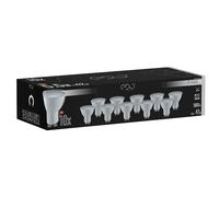 EDO, SET 10x FARI LED Ampoule M10 10 pièces - 5.5 Watts, blanc neutre- 4000K NW, 500lm, non-dimmersible, led GU10 4000K, ampoules à économie d'énergie, ampoules à led, Multipack 10, EDO777489