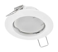 EDO spot encastrable simple ZIVA WHITE spot de plafond blanc encastré rond lampe de plafond encastrée en aluminium EDO777307