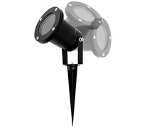 EDO Spot Extérieur avec Piquet GU10 HORTUS Noir, Étanche IP65, Lampe de Jardin à Piquer, Spot de Jardin à Encastrer, Lampe Exterieur pour Plantes, Cour, Arbre, Pelouse, Chemin