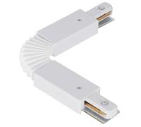 EDO, Système SEVA, connecteur flexible pour rail, connecteur flexible SEVA blanc blanc EDO777425