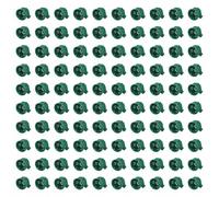 EDO Technic - Boîte d’Encastrement Plate FI60 - Profondeur 45 mm - Coffret Électrique - Boîte Murale d’Installation Verte avec Vis pour Murs en Brique et Placoplâtre - 100 pièces