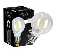 EDO Vintage Ampoule Décorative DARI E27 Filament 8W Blanc Neutre 4000K 1055lm CLEAR G80 Ampoule de Décoration LED - Idéal pour le Design Rétro et Industriel, Non Dimmable