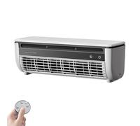 Edon Mini Portable Air Conditioner, Portable Wall Mounted No Window Ductless AC Unit, Small Quiet Cooling Fan for Bedroom, Office, Home, Kitchen, Camping and Indoor Outdoor Personal Use (Black)