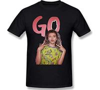edoni Men's G_O VI_Ve A T_U Ma_Nera Cotton Lightweight Classical Vintage Short Sleeve T-Shirt S Black S