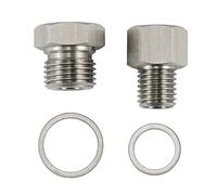 EdorRo Adaptateur pratique pour pression d'huile - Raccord Swap - M16 x 1,5 - M12 x 1,5 - 1/8 - Connecteur NPT