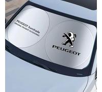EDOTJD Pare Soleil Voiture pour Peugeot 5008 2013-2017, Pare Brise Soleil Voiture Protection Rayons UV Pare-Brise Pliable Couverture Accessoires Auto