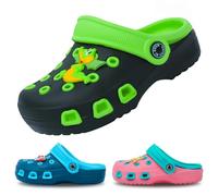 EDOTON Sabot Enfant, Chaussures de Jardin pour Enfants Douces et Confortables, Sabots Enfants Légères et Antidérapantes avec de Jolis Motifs (Unisexe)