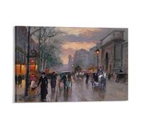Edouard Cortes-Saint-Martin Gate, 1968-1969 Oeuvres d'art Impression sur toile Décoration murale Affiches 20,3 x 30,5 cm (2
