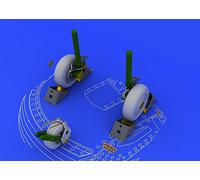 Edouard Edb648053 Brassin 1 : 48 - Su-27 Flanker Roues (Académie) kit, différents.