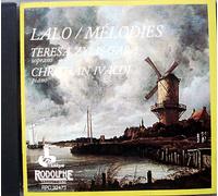 Edouard Lalo (1823-1892) : 25 Mélodies Guitare Comment Disaient-Ils ? Prière De L'enfant À Son Réveil A Celle Qui Part Aubade Première Mondiale Par Teresa Zylis-Gara Soprano Christian Ivaldi Piano