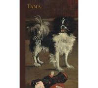 Edouard Manet Notebook: "Tama, the Japanese Dog":: 6x9 Ruled Journal | 120 pages | Art history, Dogs, Cute