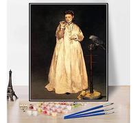 Edouard Manet Peinture par numéros pour femme adulte avec un perroquet
