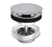 Edouard Rousseau - Bonde de Lavabo à écoulement Libre - sans trop Plein - Chromé