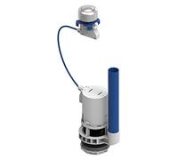 Edouard Rousseau - Bouton Poussoir Chasse d’Eau - Mécanisme de Chasse d’Eau pour Réservoir WC Apparent - Norme NF - Chromé