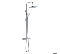 Edouard Rousseau - Colonne de douche avec robinetterie MIHANÉ - Certifié NF - Finition chromée
