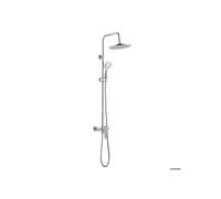 Edouard Rousseau - Colonne de Douche Mécanique MIHANÉ - Certifiée NF - Douchette 1 Jet - Bras 115 cm - Chromé