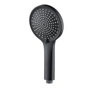Edouard Rousseau - Douchette 3 Jets ARS - Noir - Régulateur 6 L/min - Picots Anti-Calcaire