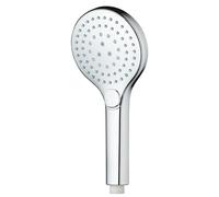 Edouard Rousseau - Douchette 3 Jets TAHA - Chromé - Sélecteur Bouton Poussoir - Picots Anti-Calcaire