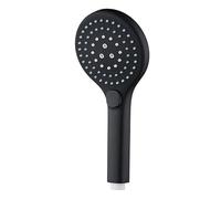 Edouard Rousseau - Douchette 3 Jets TAHA - Noir - Bouton Poussoir - Picots Anti-Calcaire