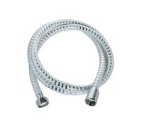 Edouard Rousseau - Flexible de douche PVC - 1.50M - Chromé / Blanc