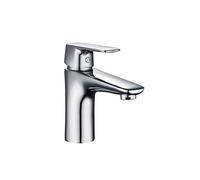 Edouard Rousseau - Mitigeur Lavabo Dunedin - Aérateur Réducteur de Débit - 161 (Hauteur) x 117 (Saillie) mm - Chromé